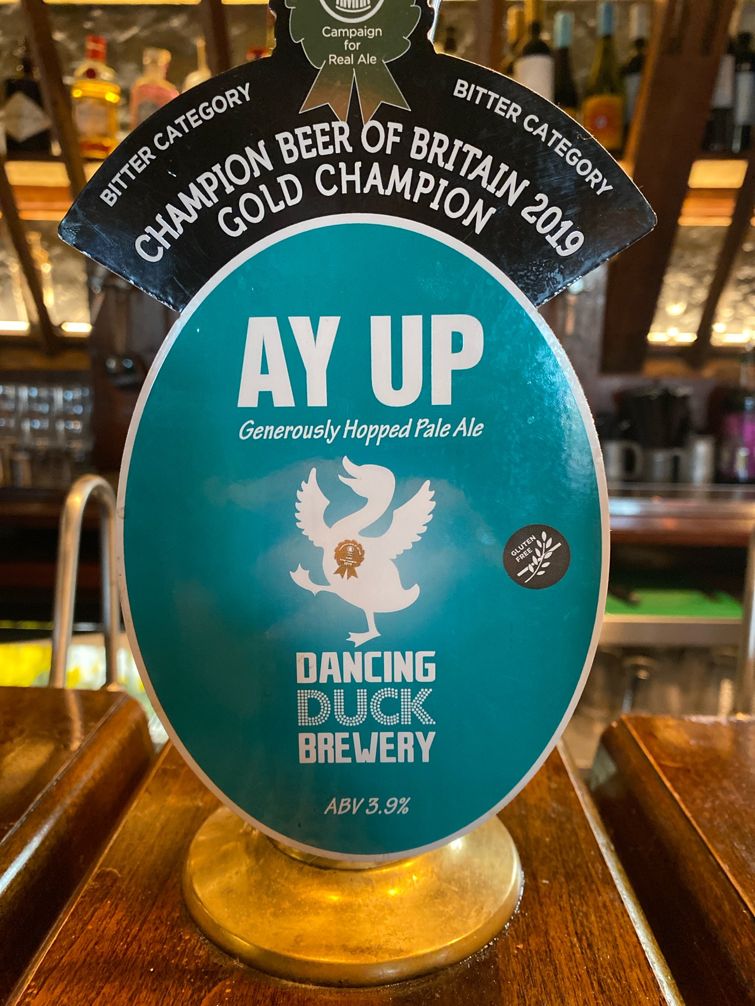 Ay Up, Dancing Duck Beer