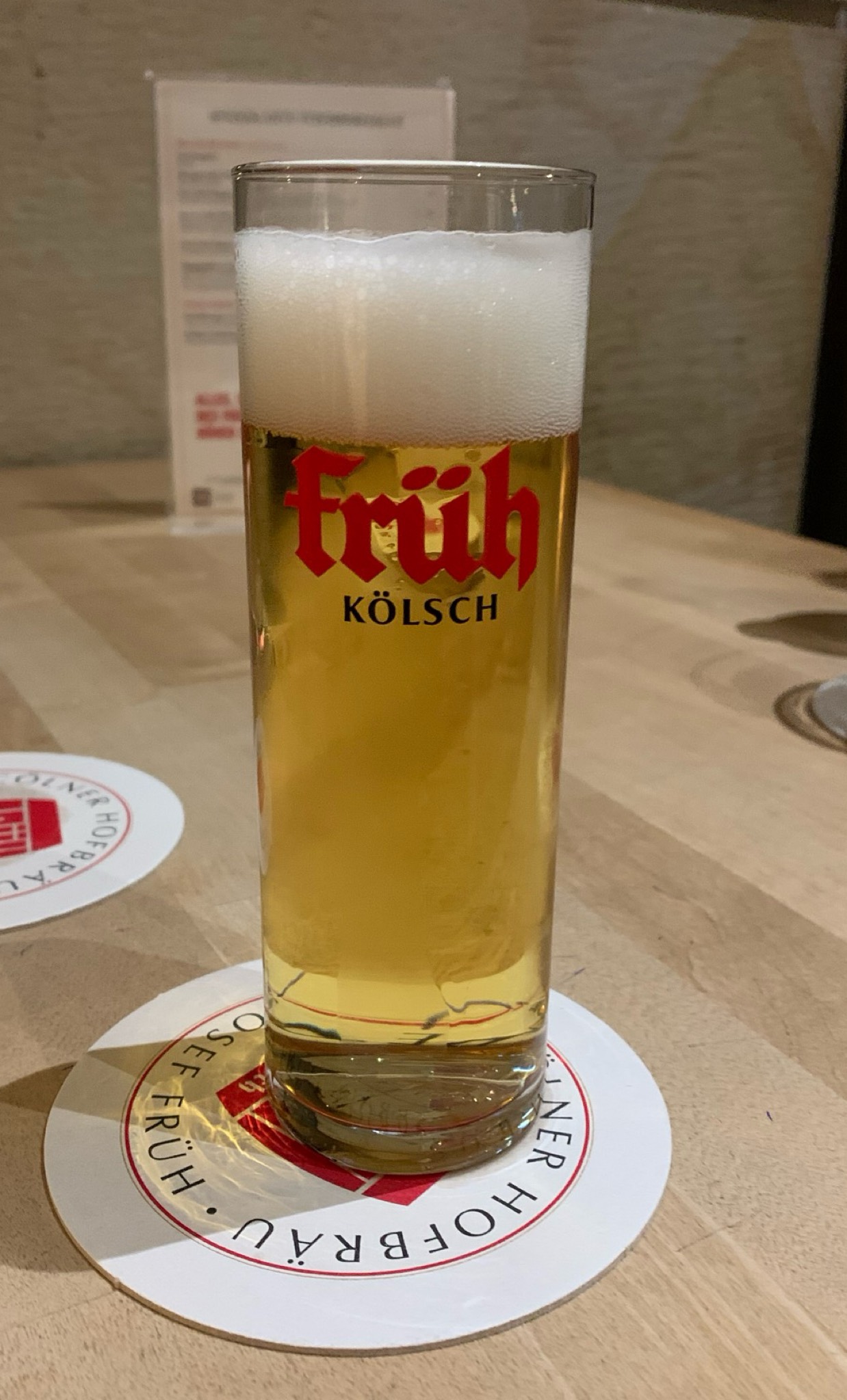 Früh Kölsch, Cölner Hofbräu P. Josef Früh