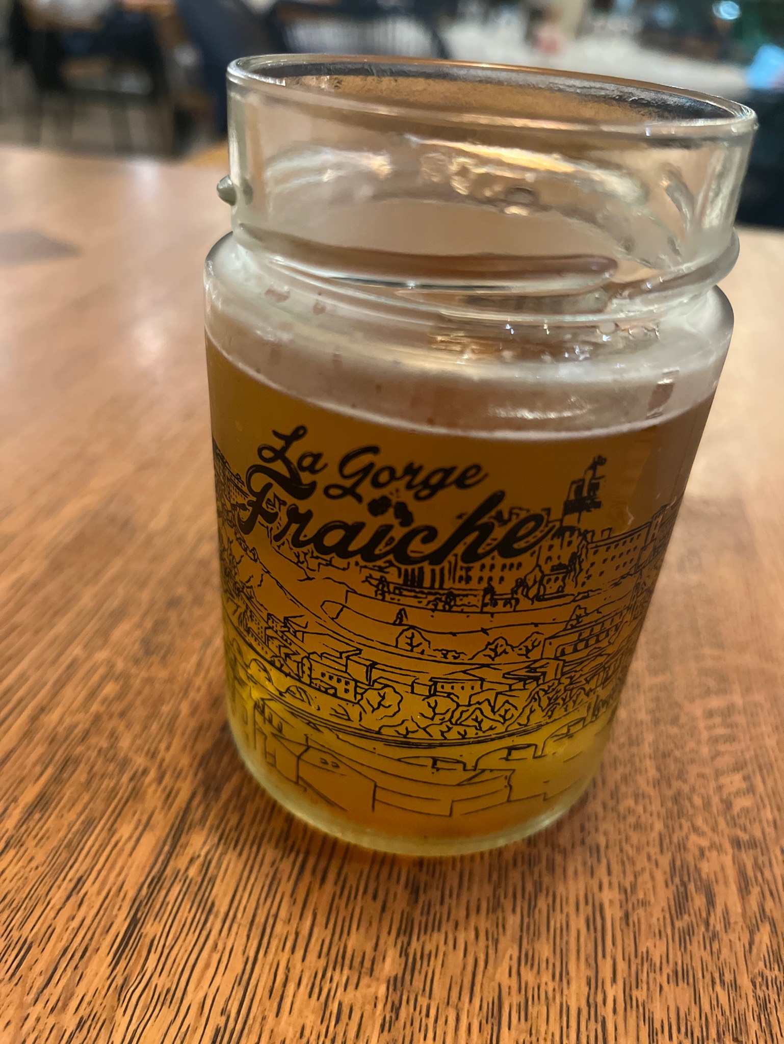 La Gorge Fraîche Blonde, La Gorge Fraîche