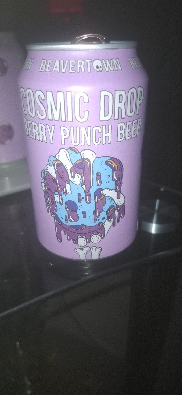Cosmic Drop Berry Punch Beer, Beavertown Brewery