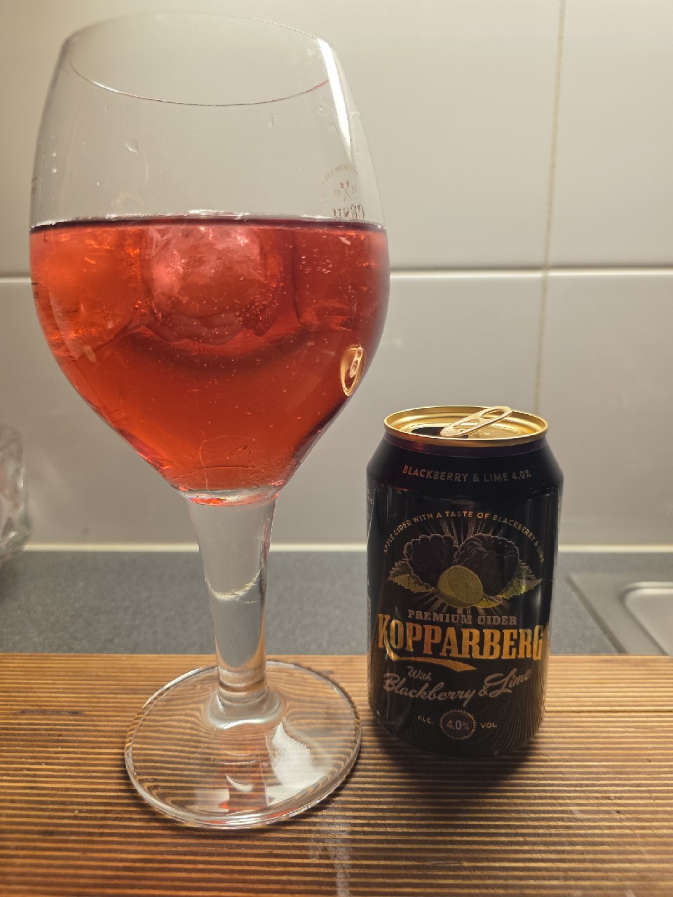 Kopparberg Blackberry & Lime, Sweden