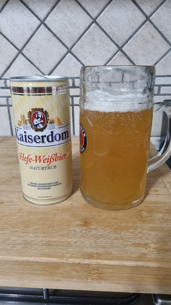 Kaiserdom Hefe-Weißbier Naturtrüb, Privatbrauerei Kaiserdom