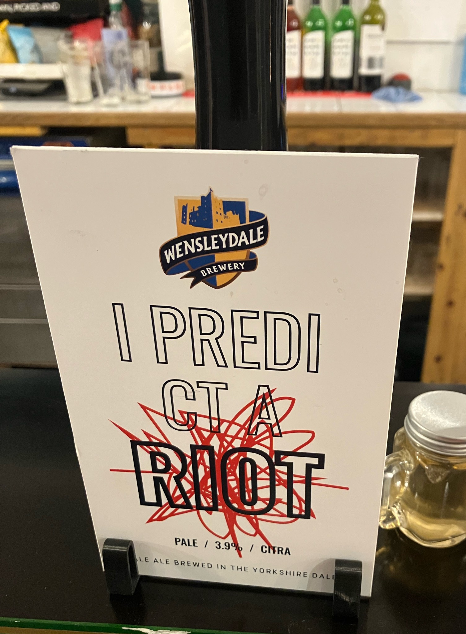 I Predict A Riot, Wensleydale Brewery