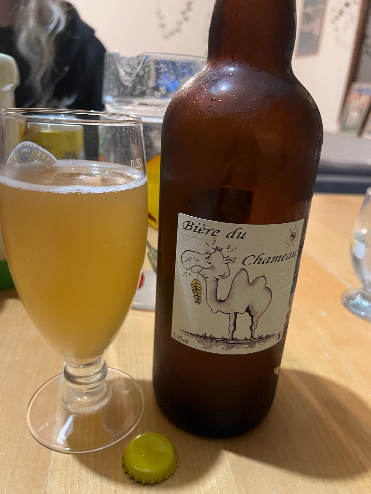 Bière Du Chameau, Brasserie De La Pigeonnelle