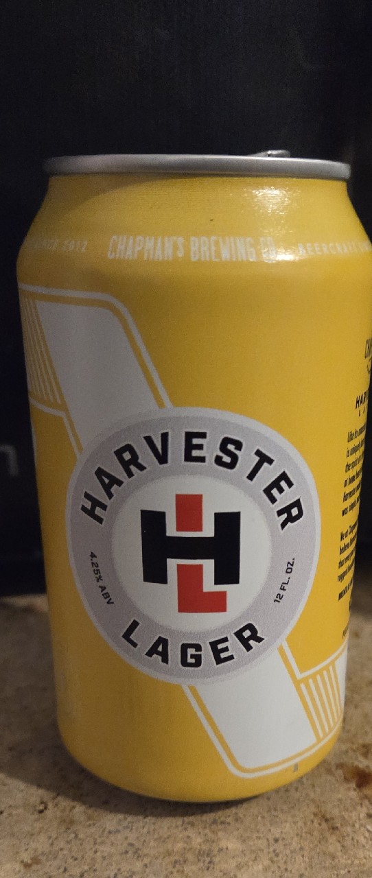 harvester lager, Chapman's Brewing Company
