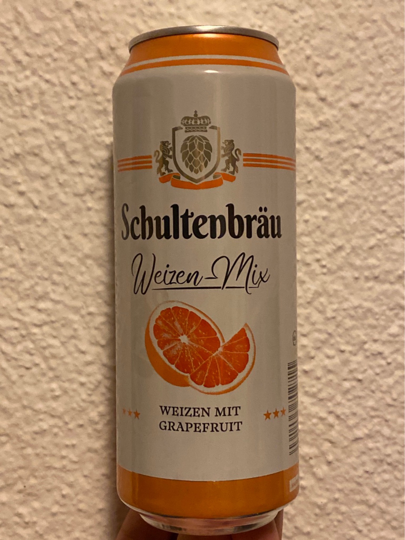 Schultenbräu Weizen-Mix Grapefruit, Brauerei Mönchengladbach (Oettinger Group)