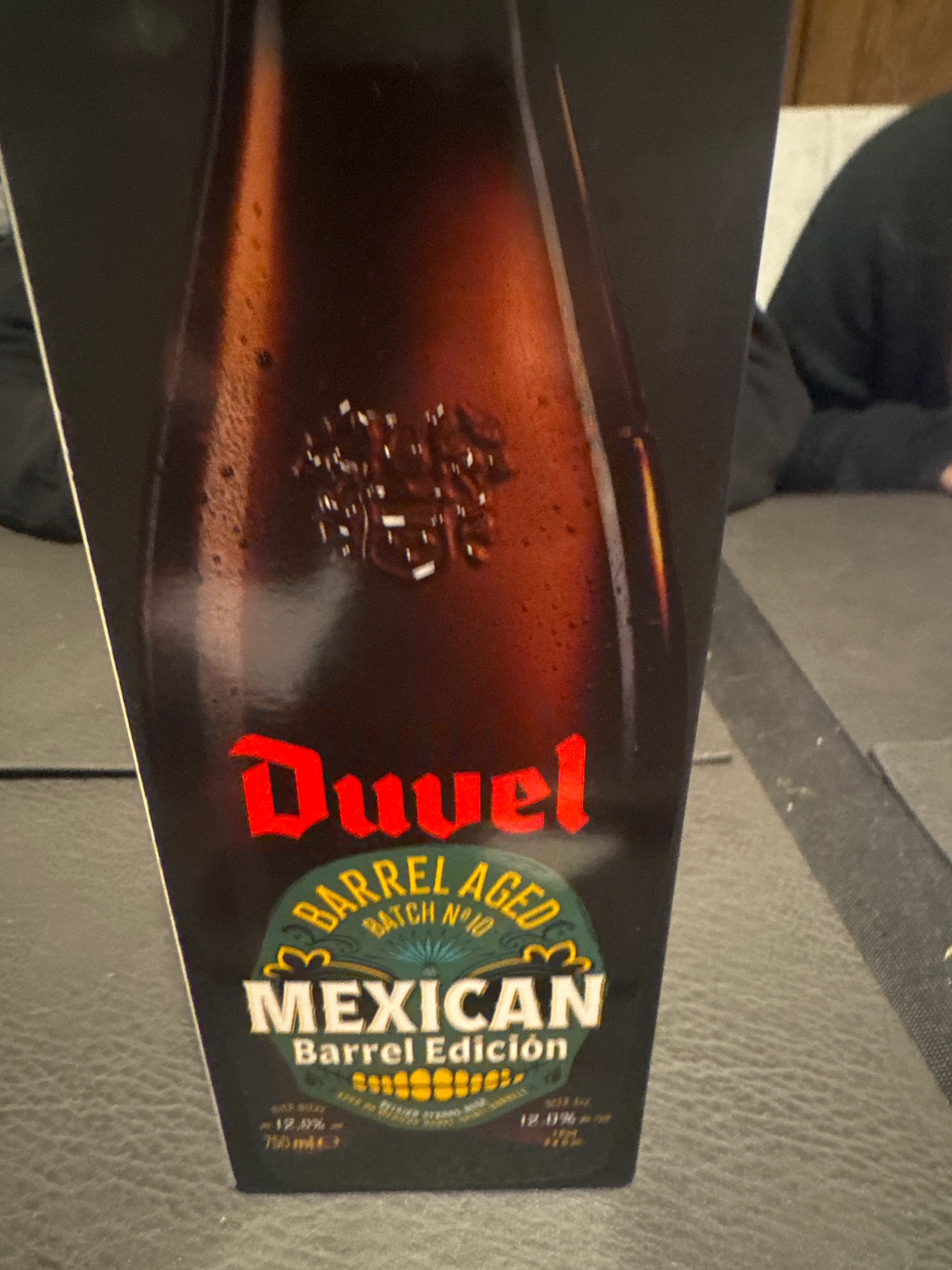 Duvel Barrel Aged Batch N° 10 Mexican Barrel Edición, Belgium