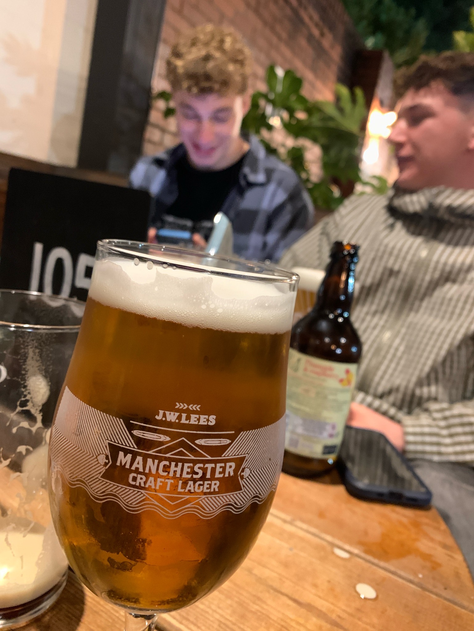 Manchester Craft Lager, J.W. Lees Brewery
