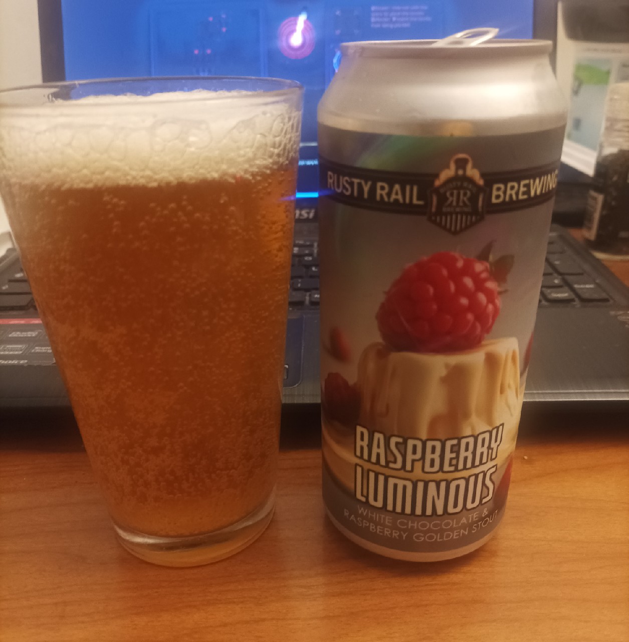 raspberry luminous, Rusty Rail Brewing Company