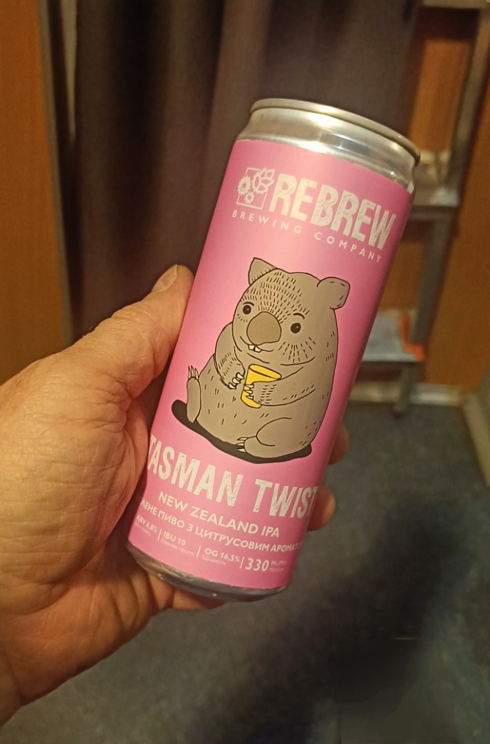 Tasman Twist New Zealand IPA, ReBrew