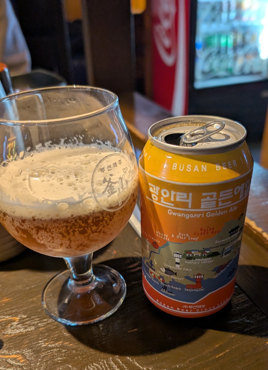 gwangari golden ale, Busan craft beer