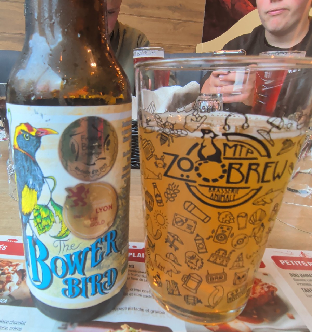 The Bower Bird, ZooBrew Brasserie Animale