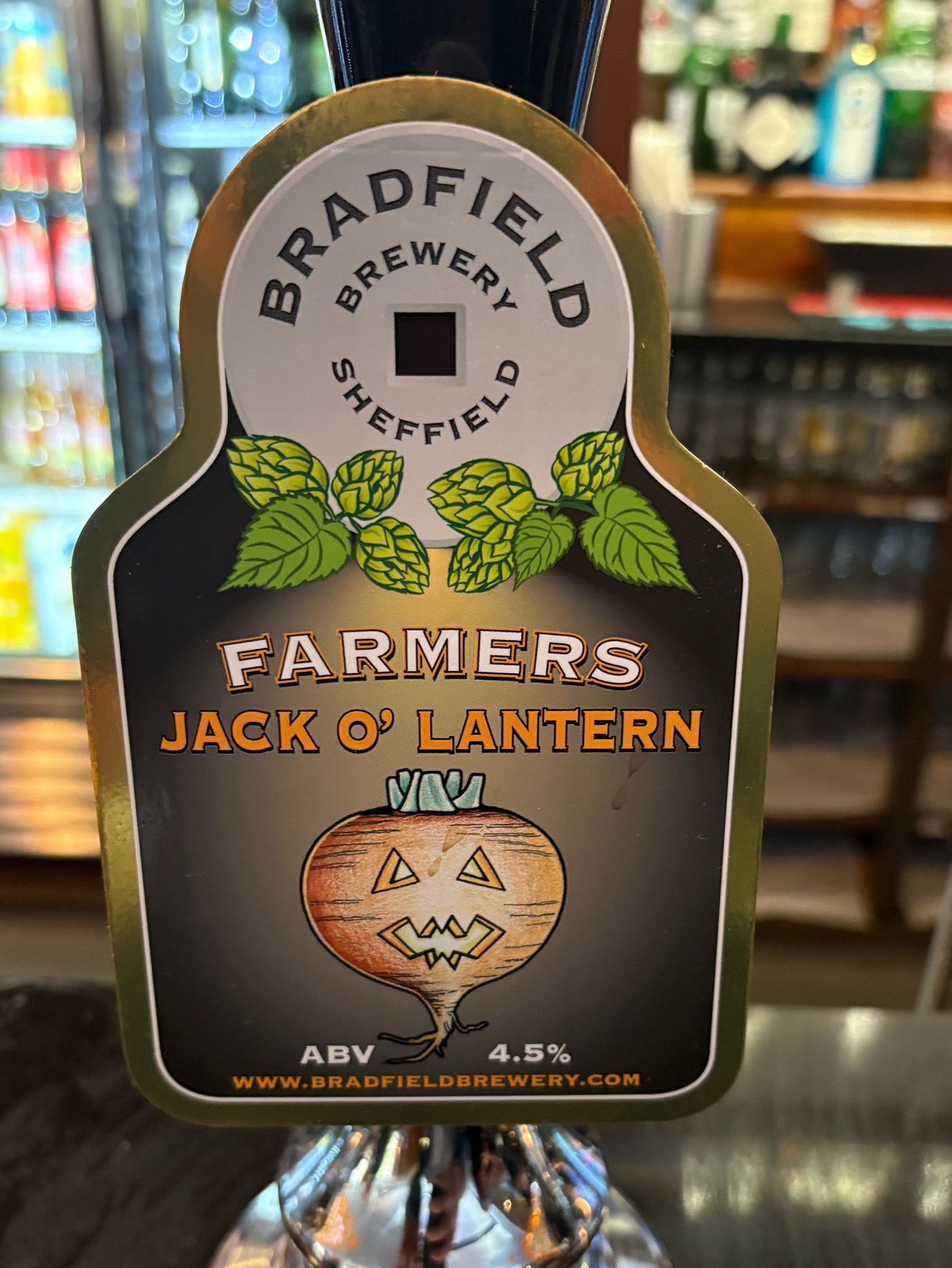 Farmers Jack O'Lantern, Bradfield Brewer