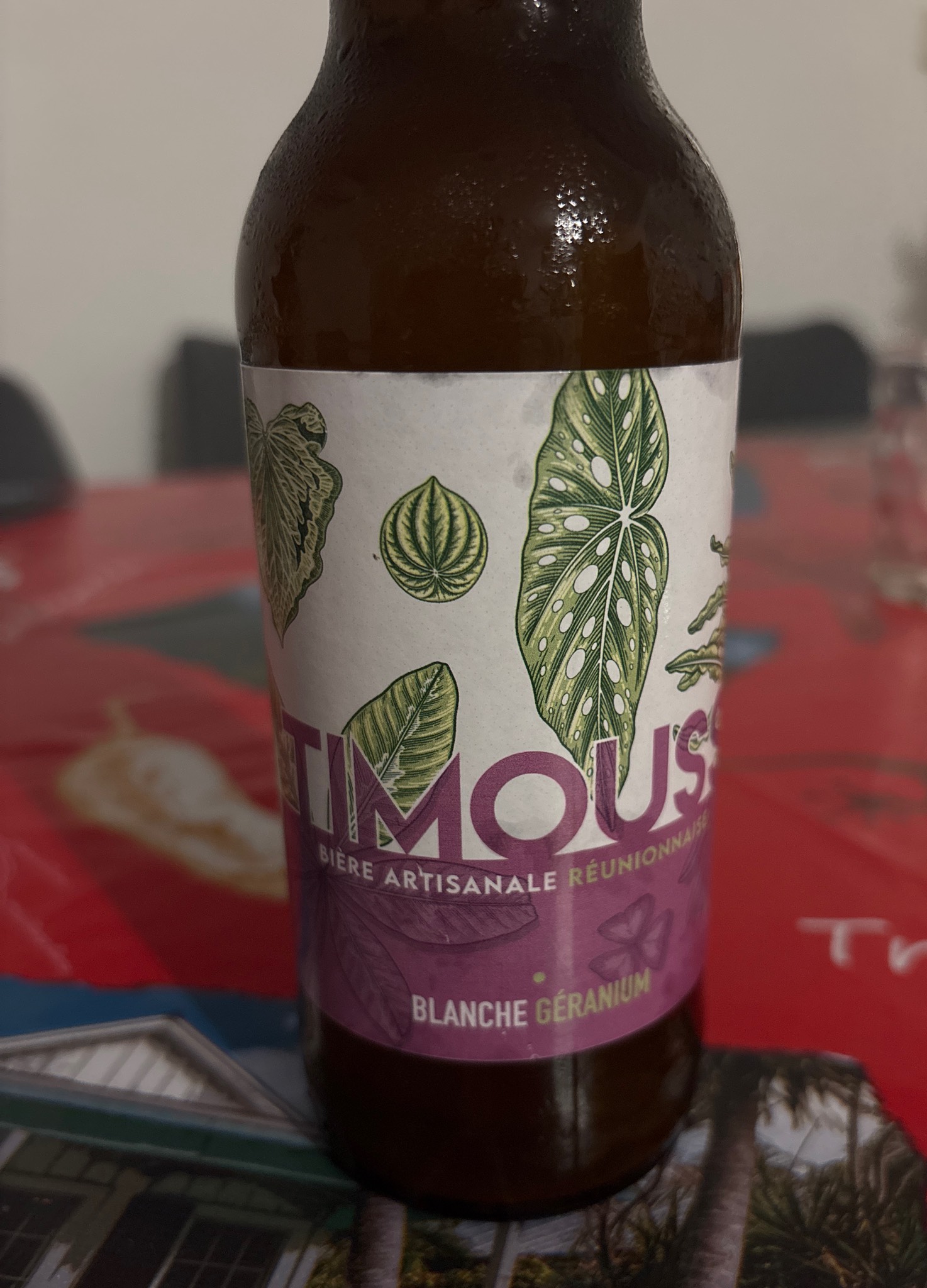 Timouss Blanche Géranium, France