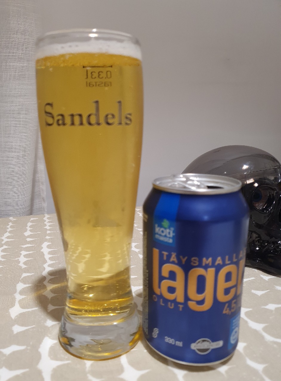 Kotimaista Täysmallas Lager 4.5%, Finland