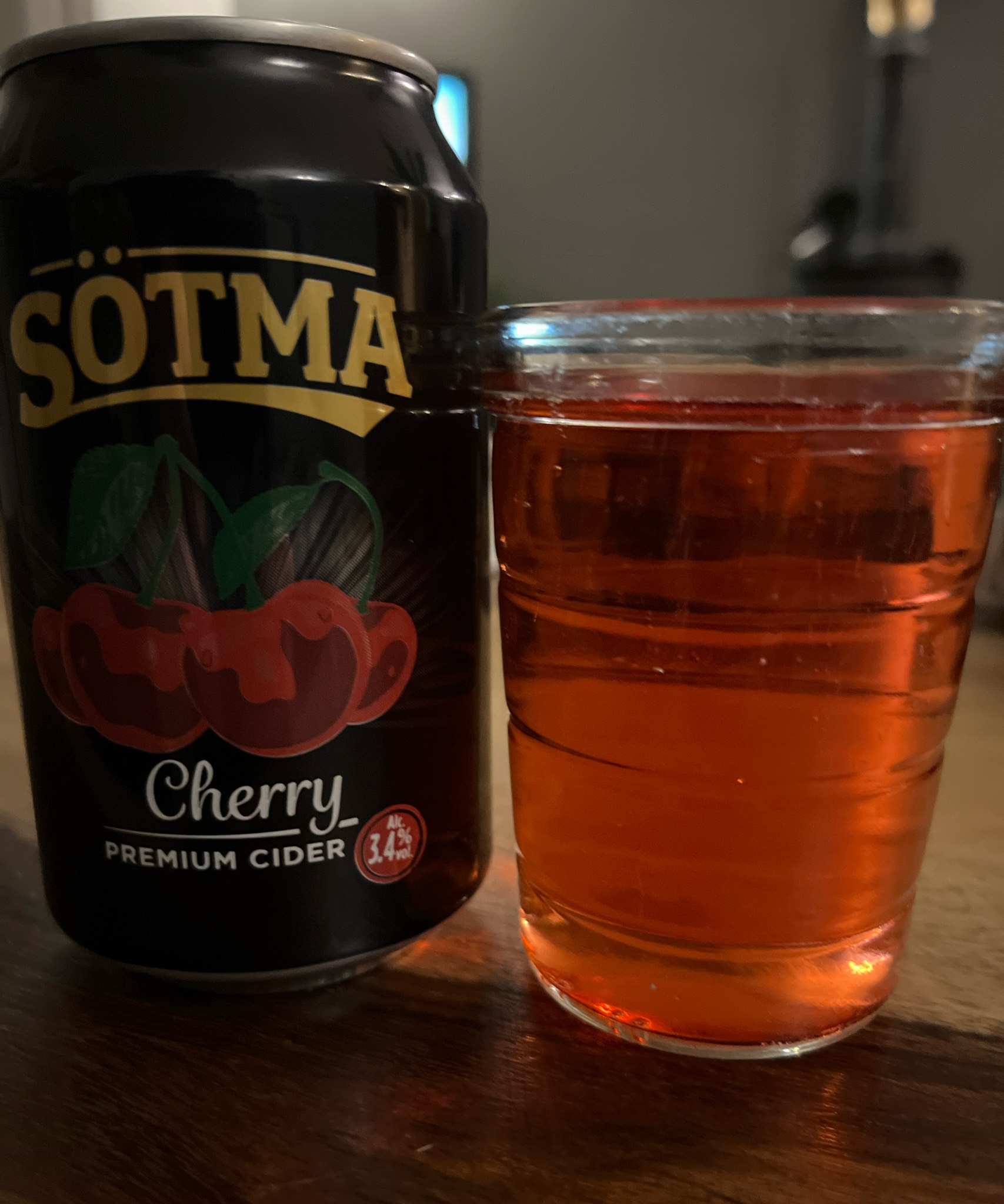 Cherry premium cider, Sotma