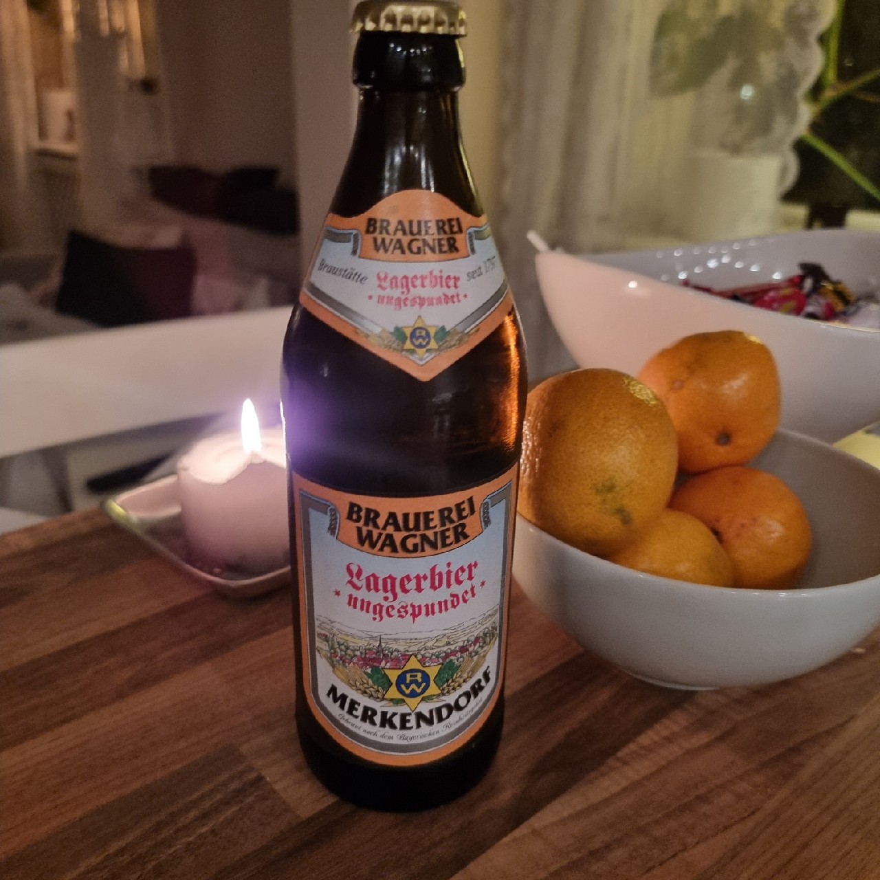 Lagerbier Ungespundet, Brauerei Wagner Merkendorf
