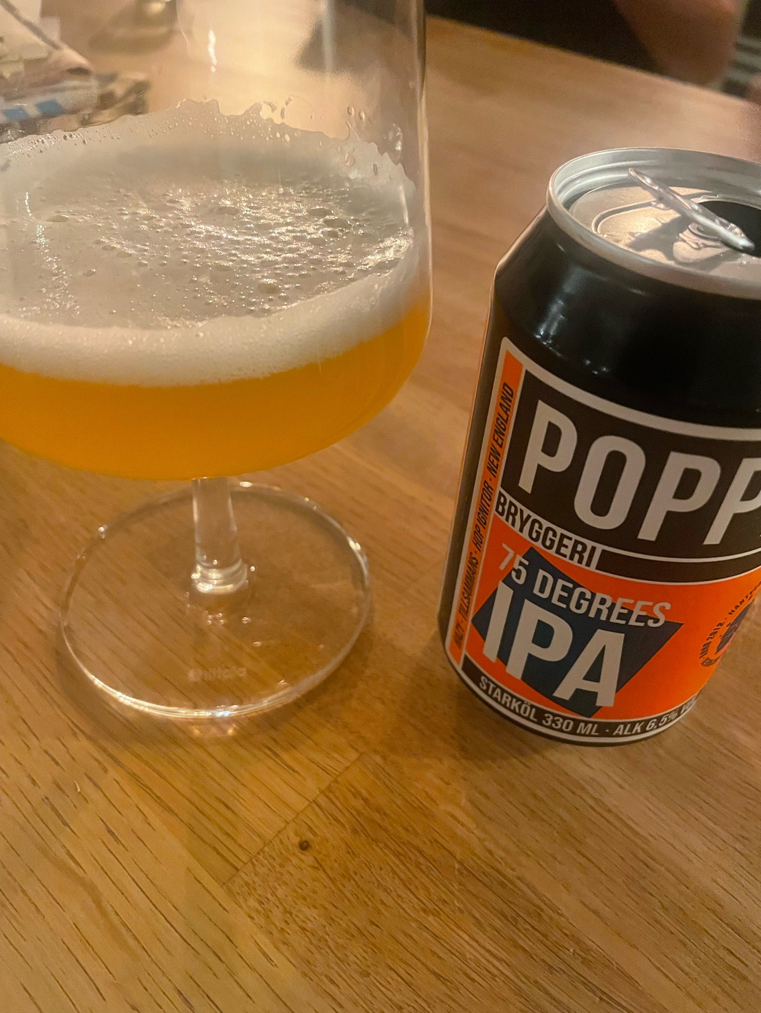 75 Degrees IPA, Sweden