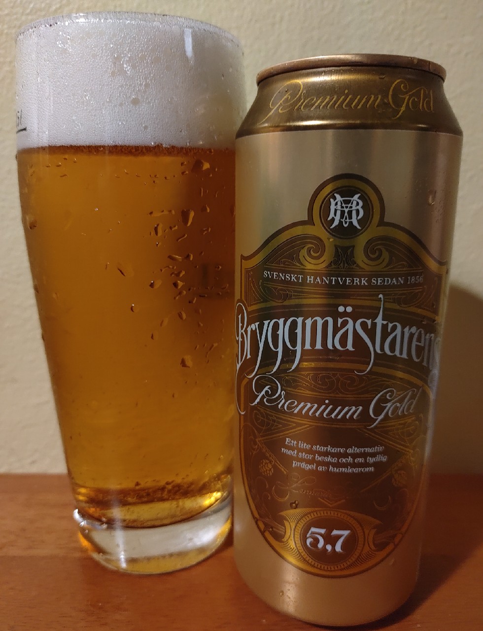 Bryggmästarens Premium Gold, Sweden