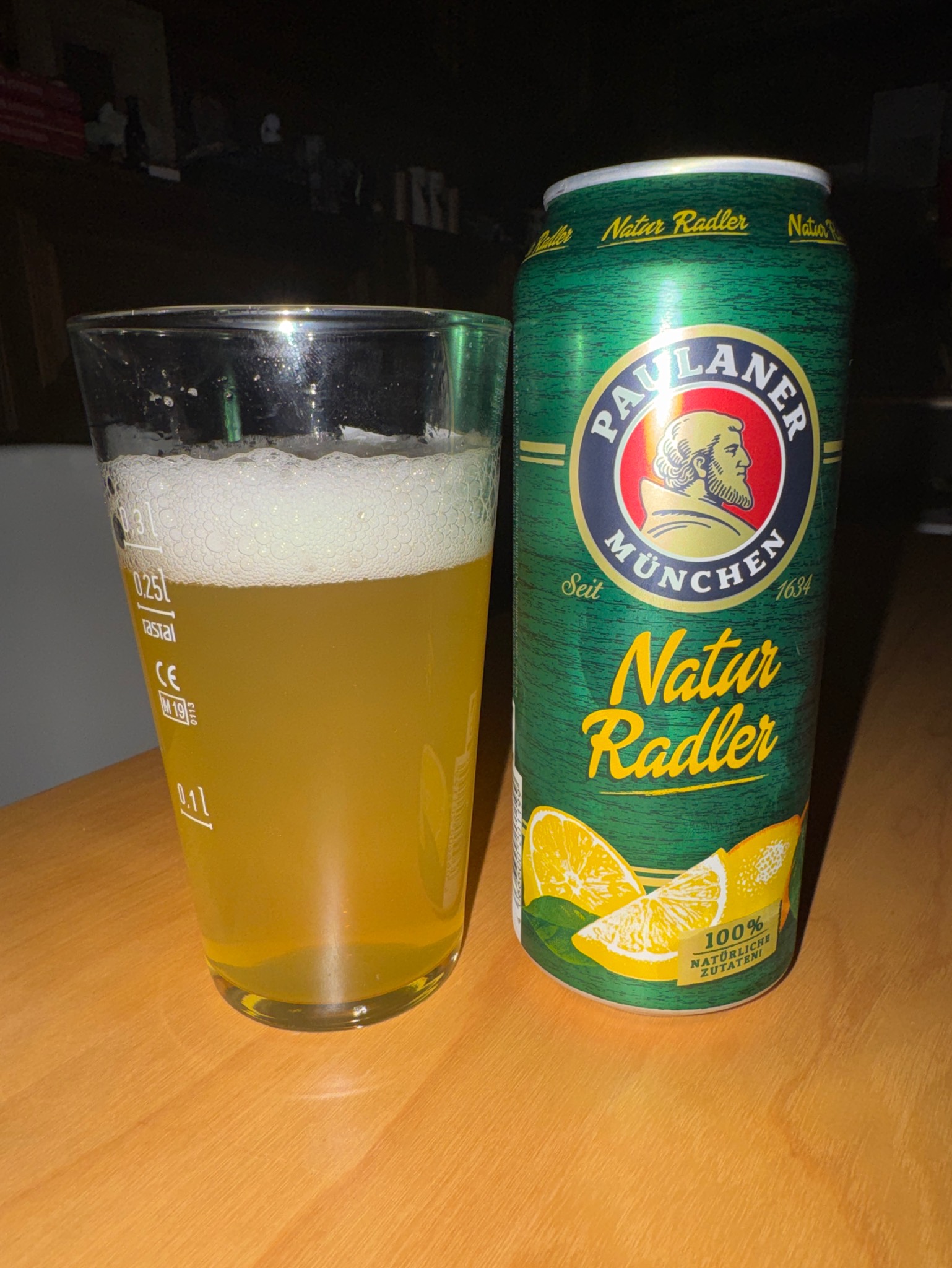 Paulaner Natur Radler / Lemon Radler, Germany