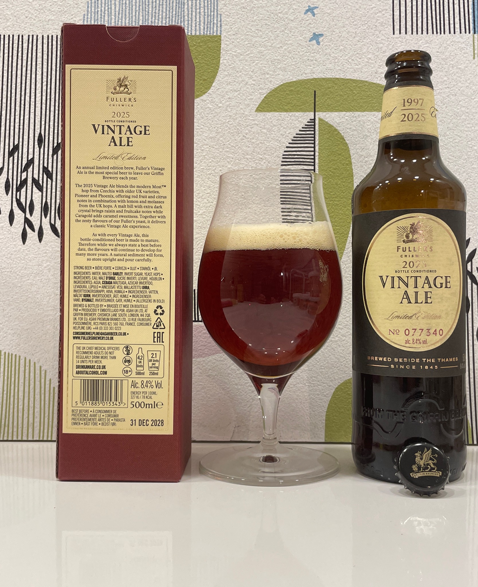 Vintage ale (2025), England