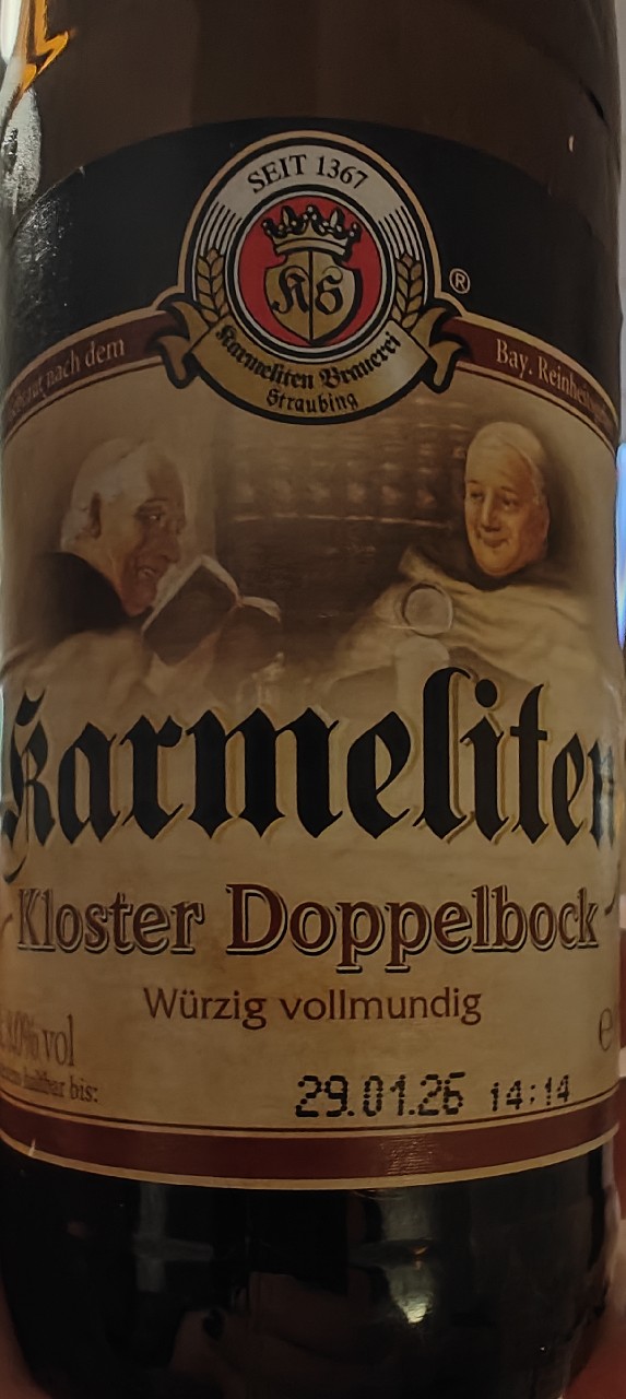 Karmeliten Kloster Doppelbock, Karmeliten Brauerei Straubing