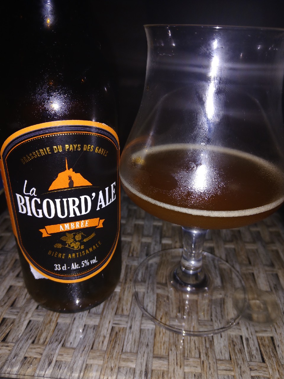 La Bigourd'Ale Ambrée, Brasserie Du Pays Des Gaves