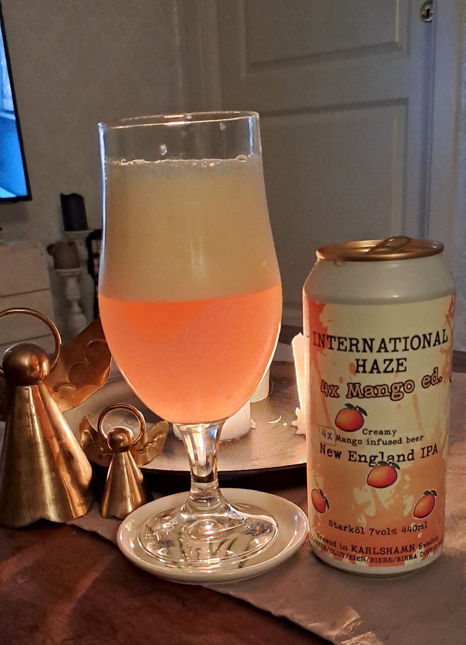 International Haze 4x Mango edition, Brygghus 19