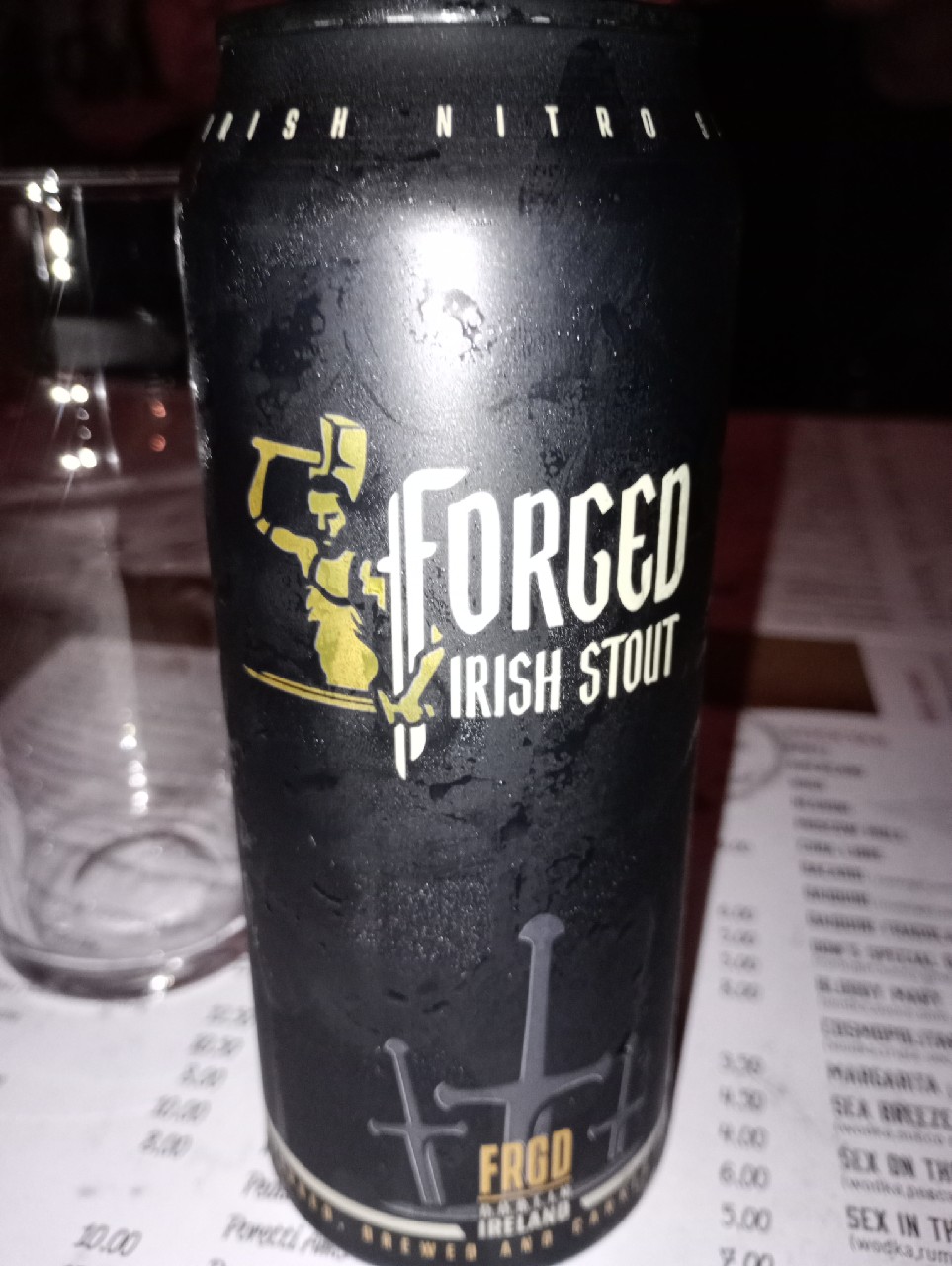 Forged Irish Stout, Ireland
