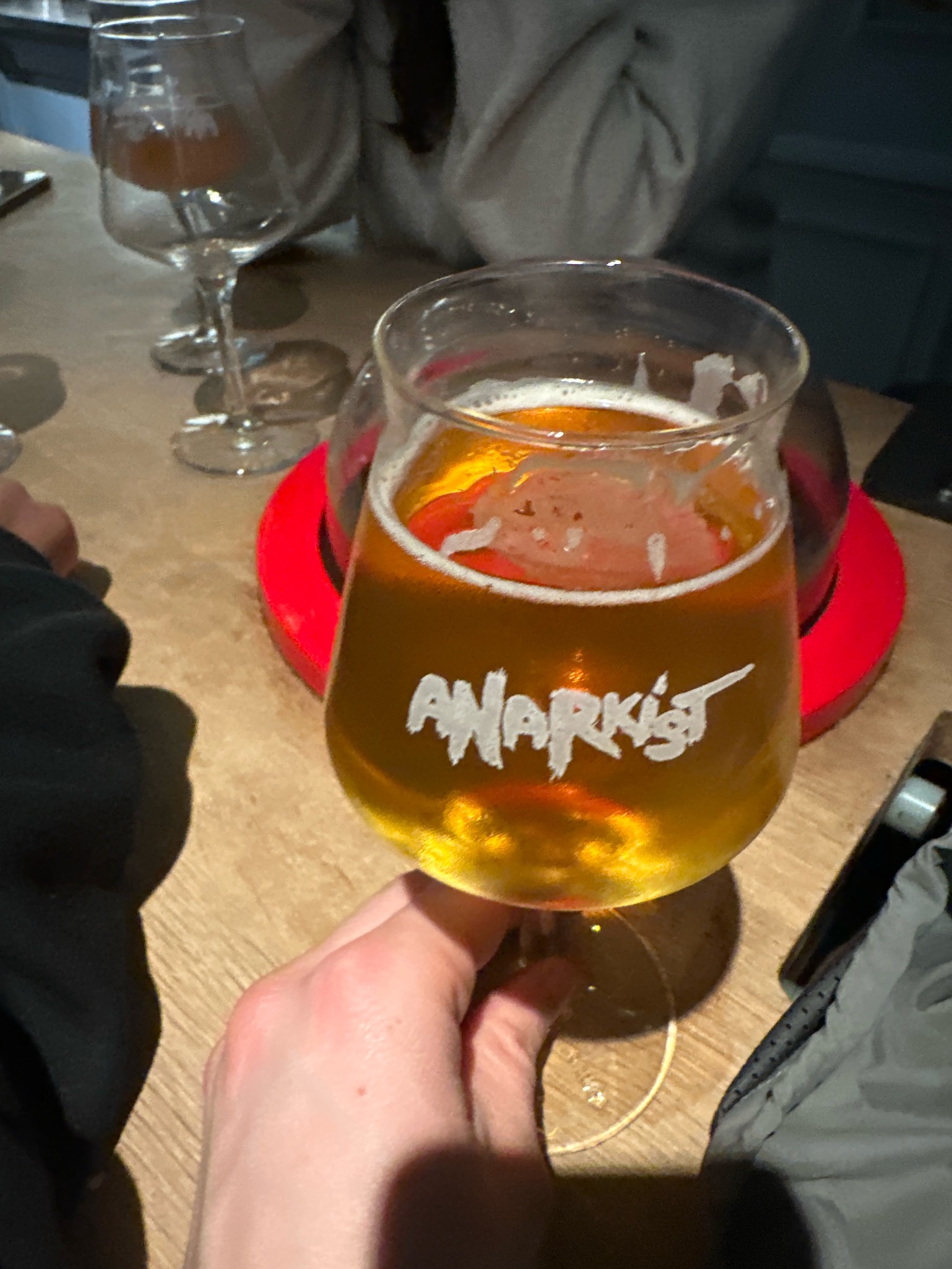 Bohemian ballroom Anarkist, Anarkist Brewery