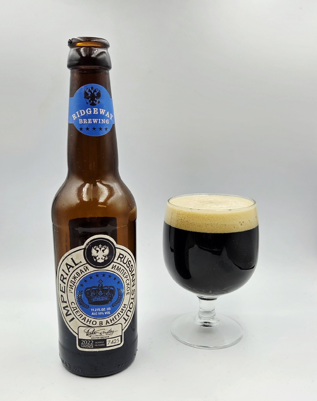 Imperial Russian Stout (2014), Ridgeway Brewing