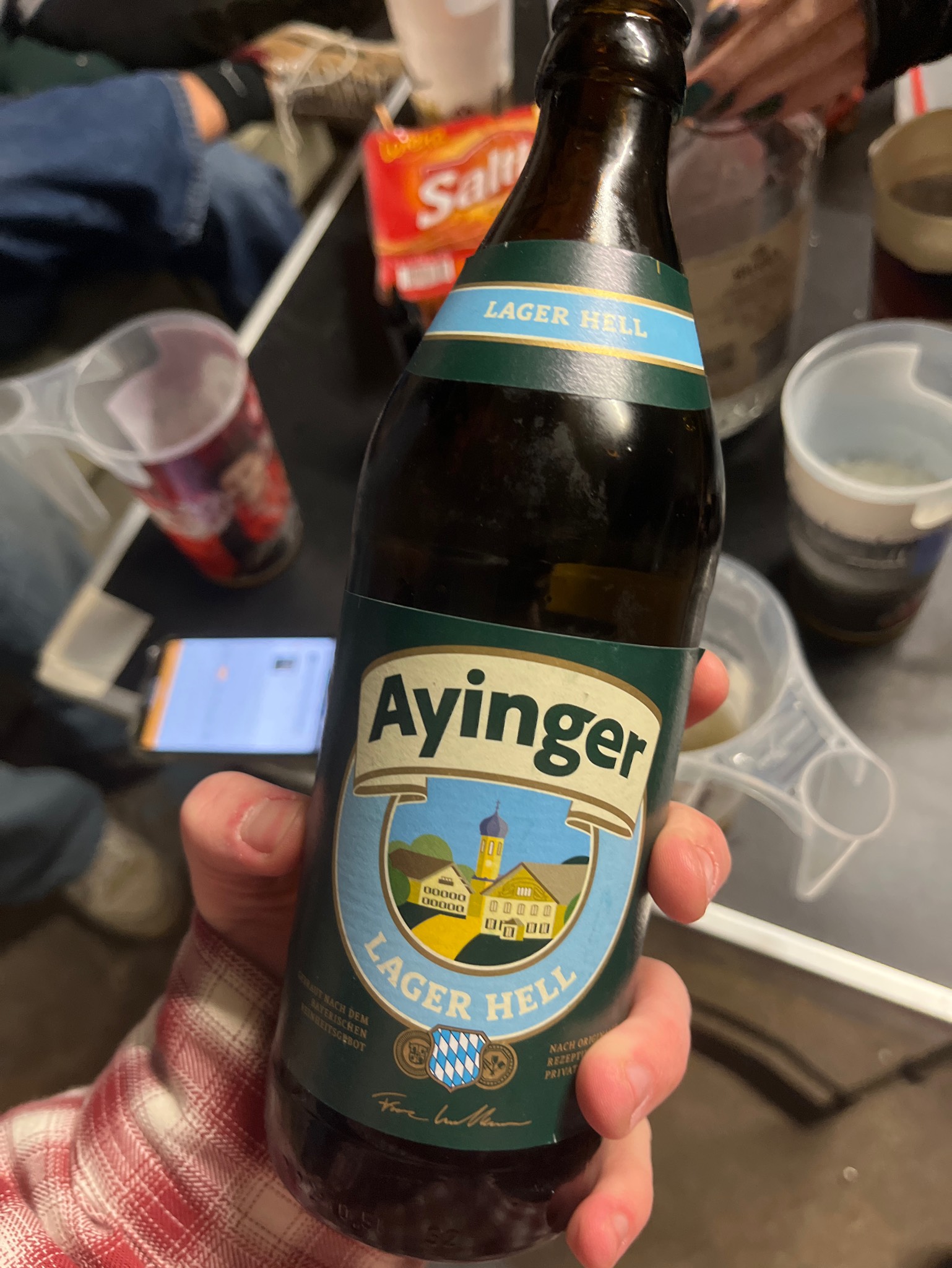 Ayinger Lager Hell, Ayinger Privatbrauerei
