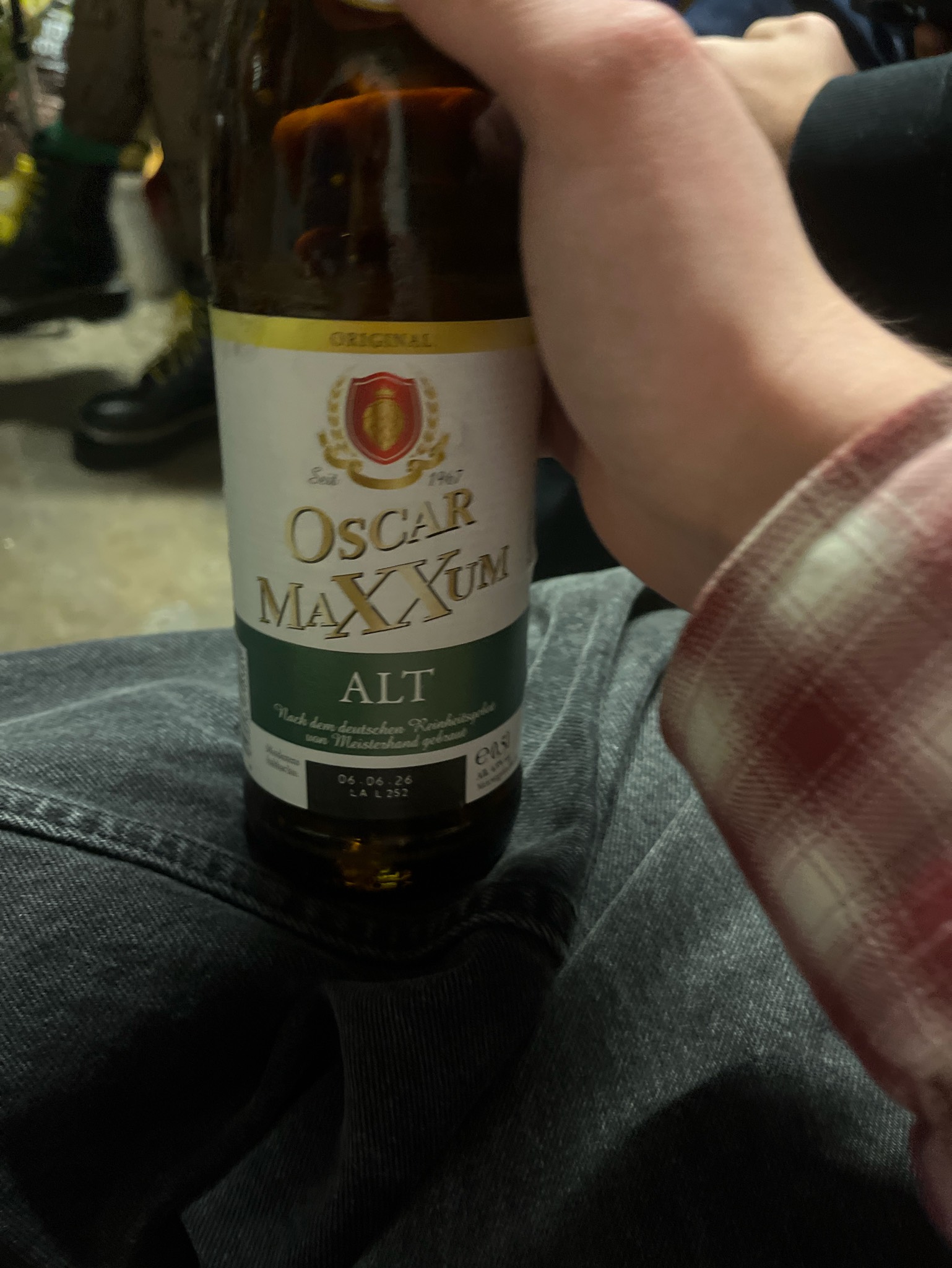 Oscar Maxxum Alt, Privatbrauerei Iserlohn