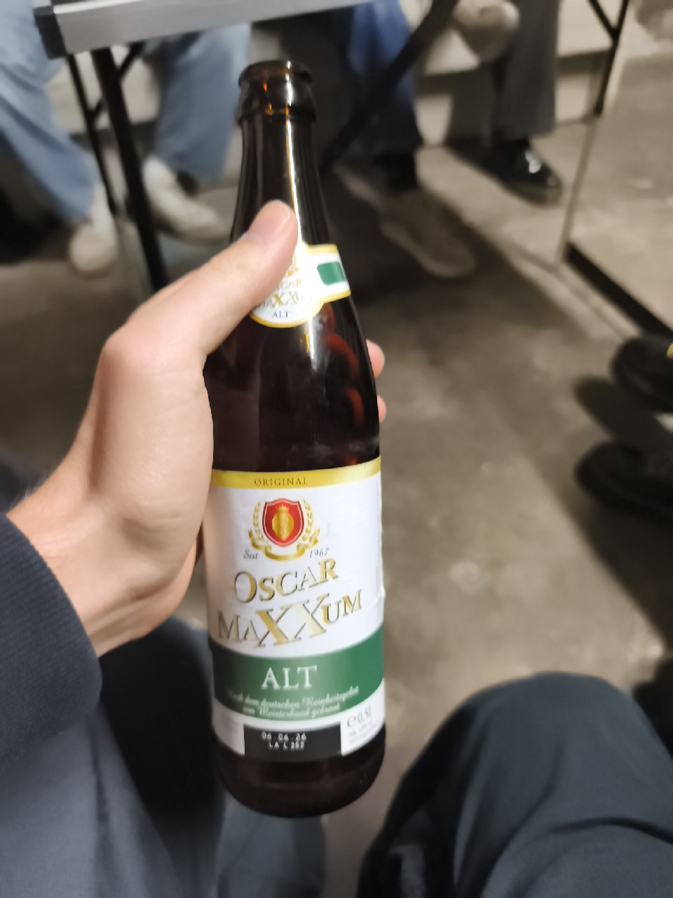 Oscar Maxxum Alt, Privatbrauerei Iserlohn