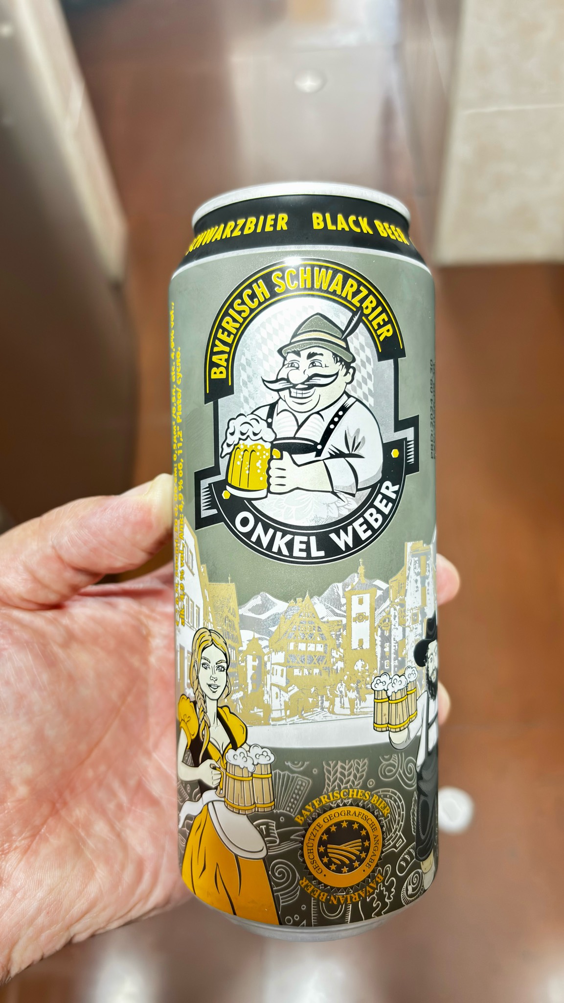 Onkel weber bayerisch schwarzbier, Onkel Bier