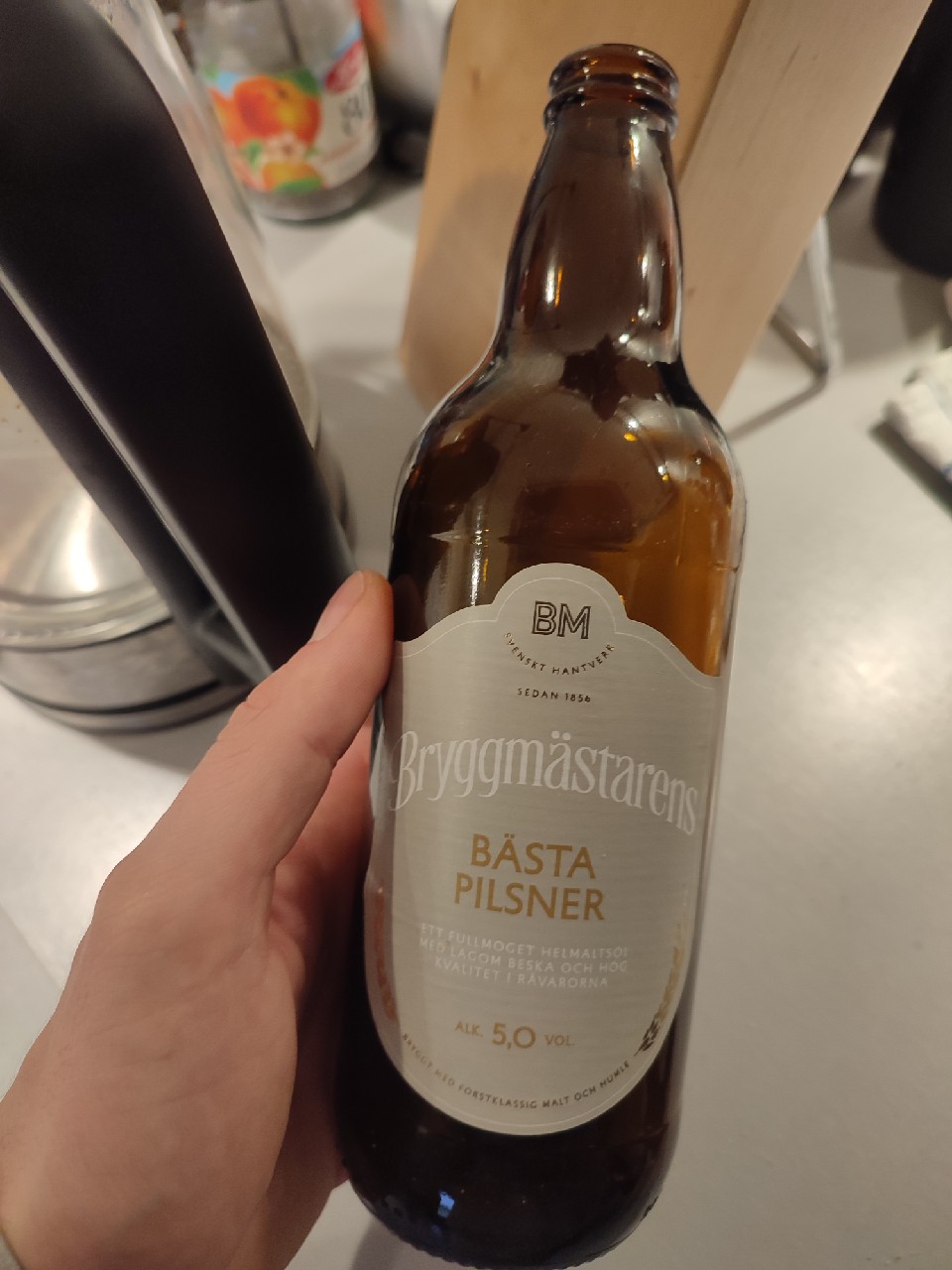 Bryggmästarens Bästa Pilsner, Sweden