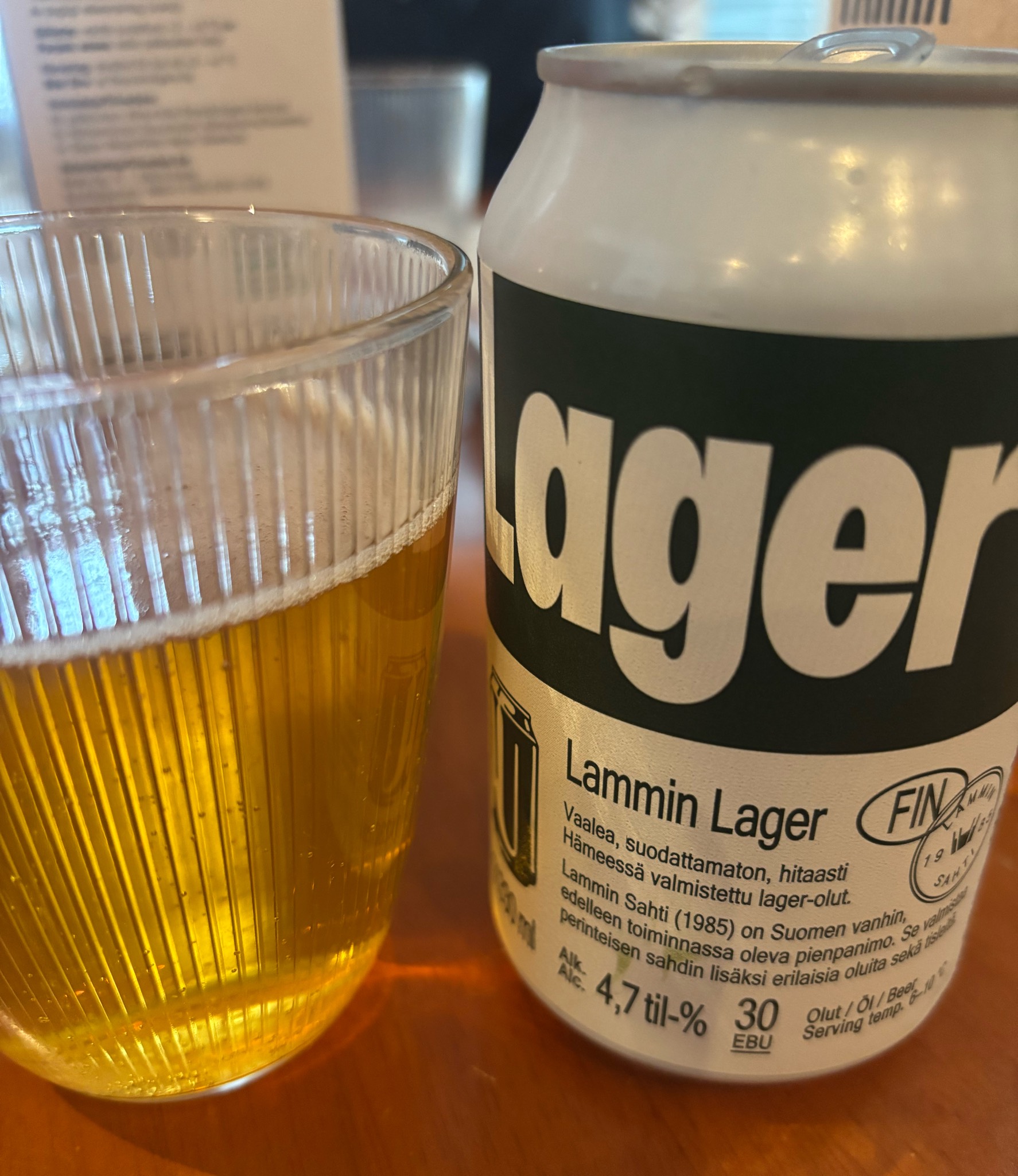 Lager, Finland