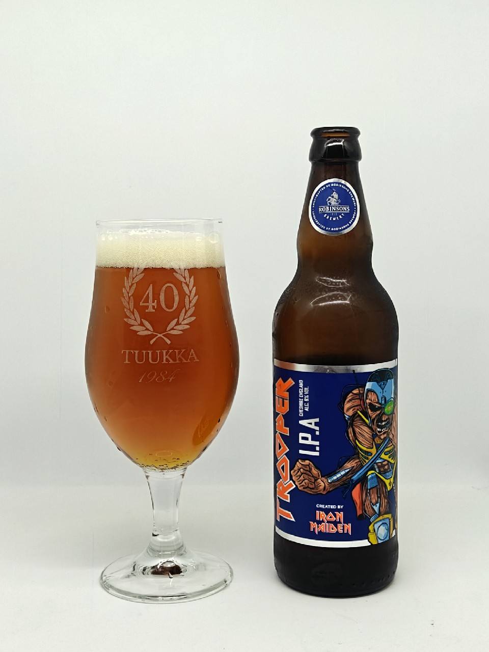 Trooper IPA 6.0%, England