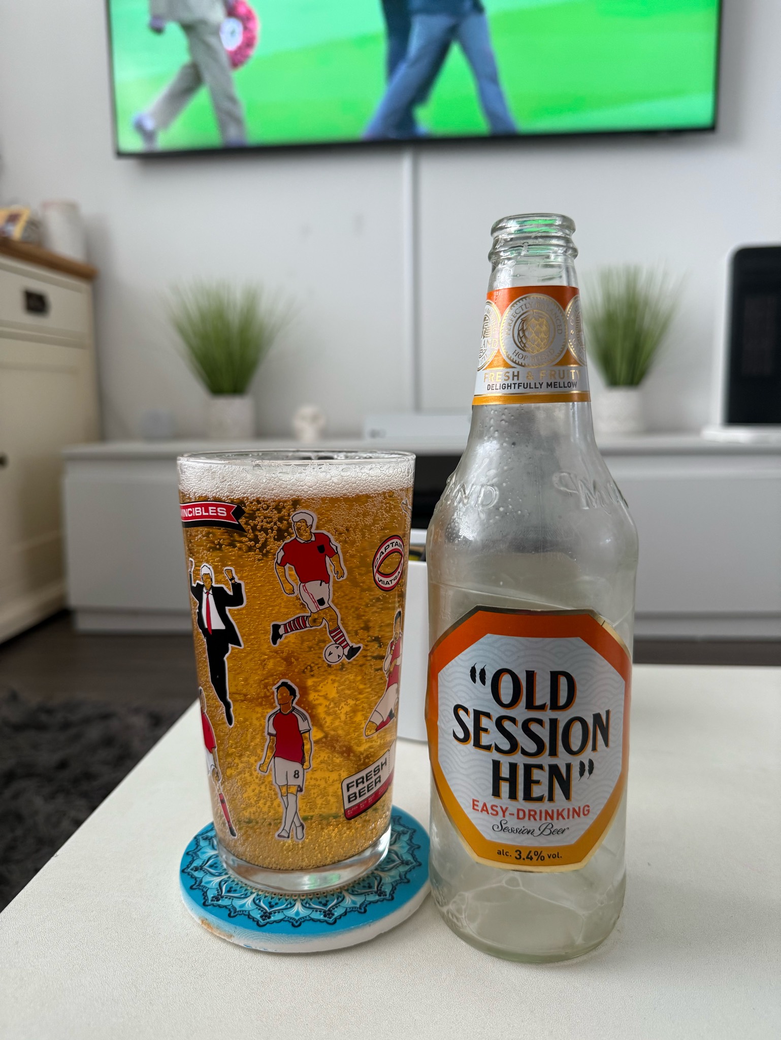 "Old Session Hen", Greene King