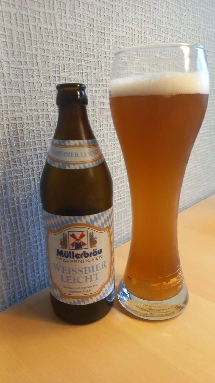 Weißbier Leicht / Müller Weißbier Leicht, Müllerbräu Pfaffenhofen