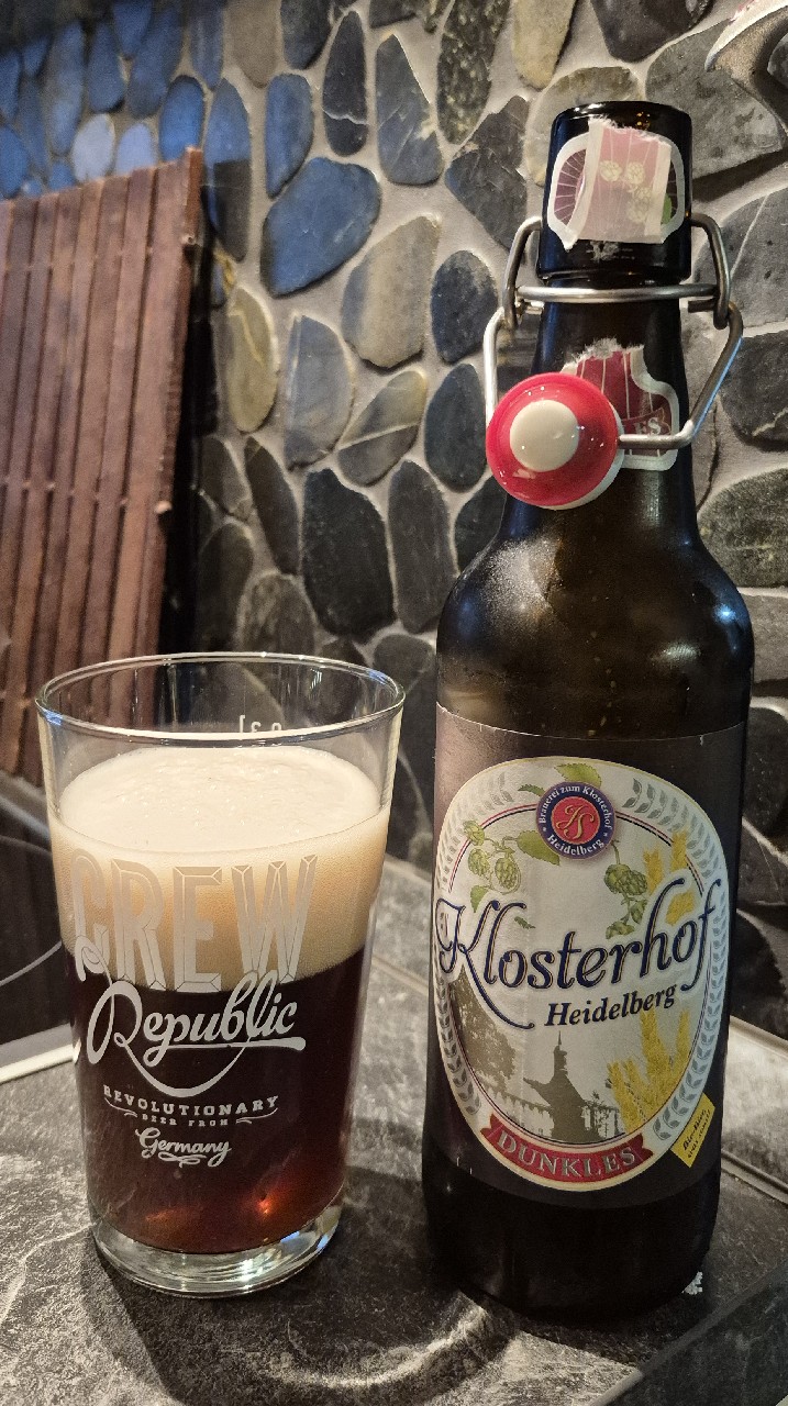 Klosterhof Heidelberg dunkles, Brauerei zum Klosterhof Heidelberg