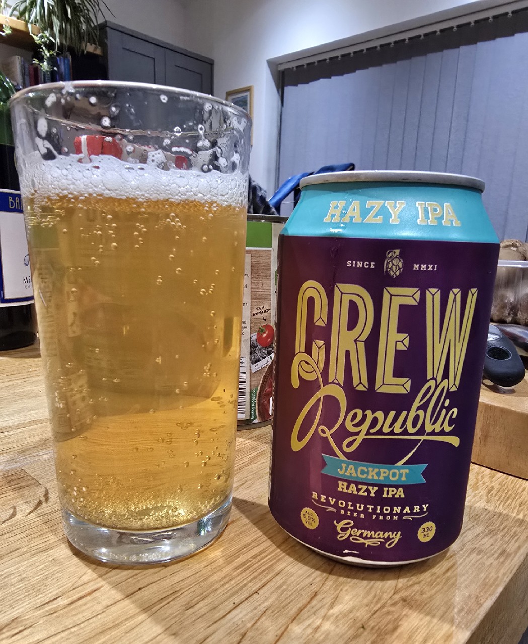 Jackpot Hazy IPA, CREW Republic Brewery