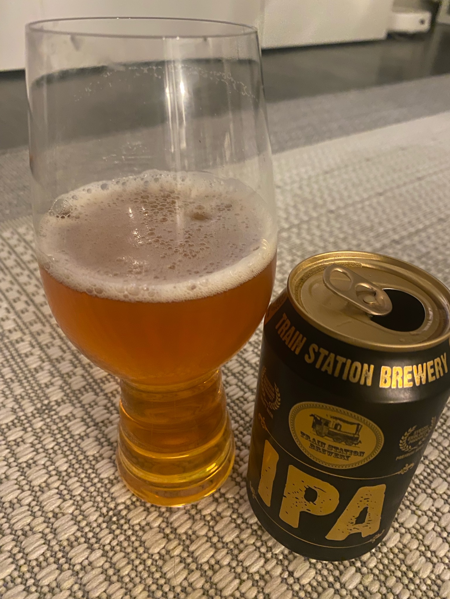 Organic IPA, Train Station Brewery