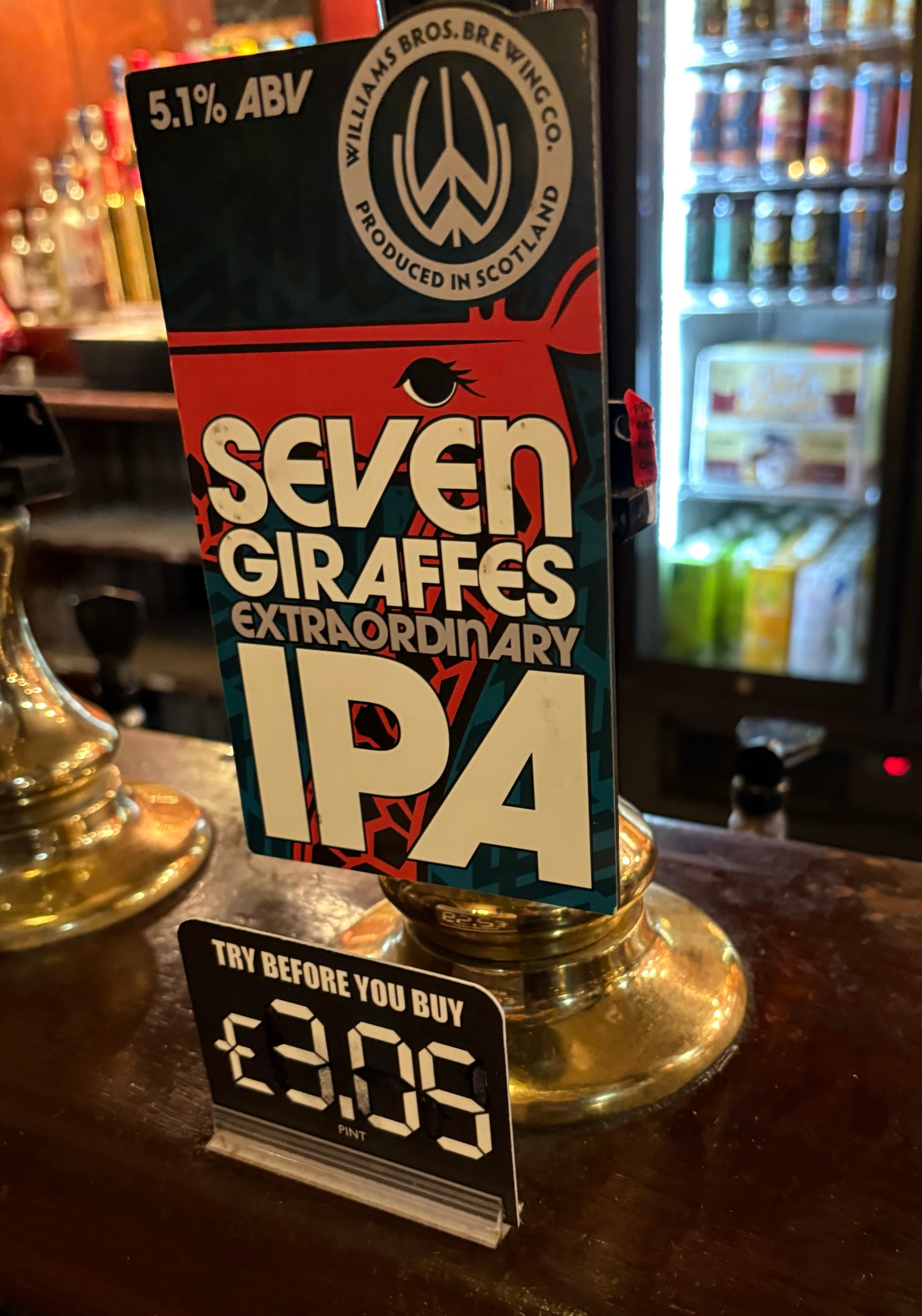 Seven Giraffes, Scotland