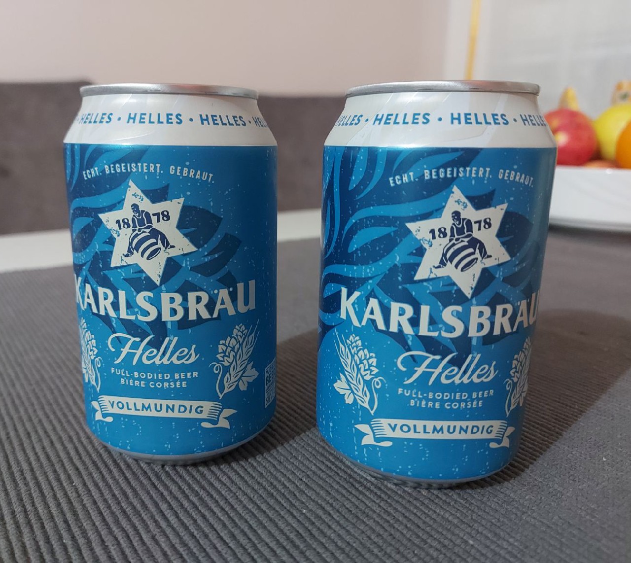 Karlsbräu Helles / Karlsberg Vollmundiges Helles, Karlsberg Brauerei