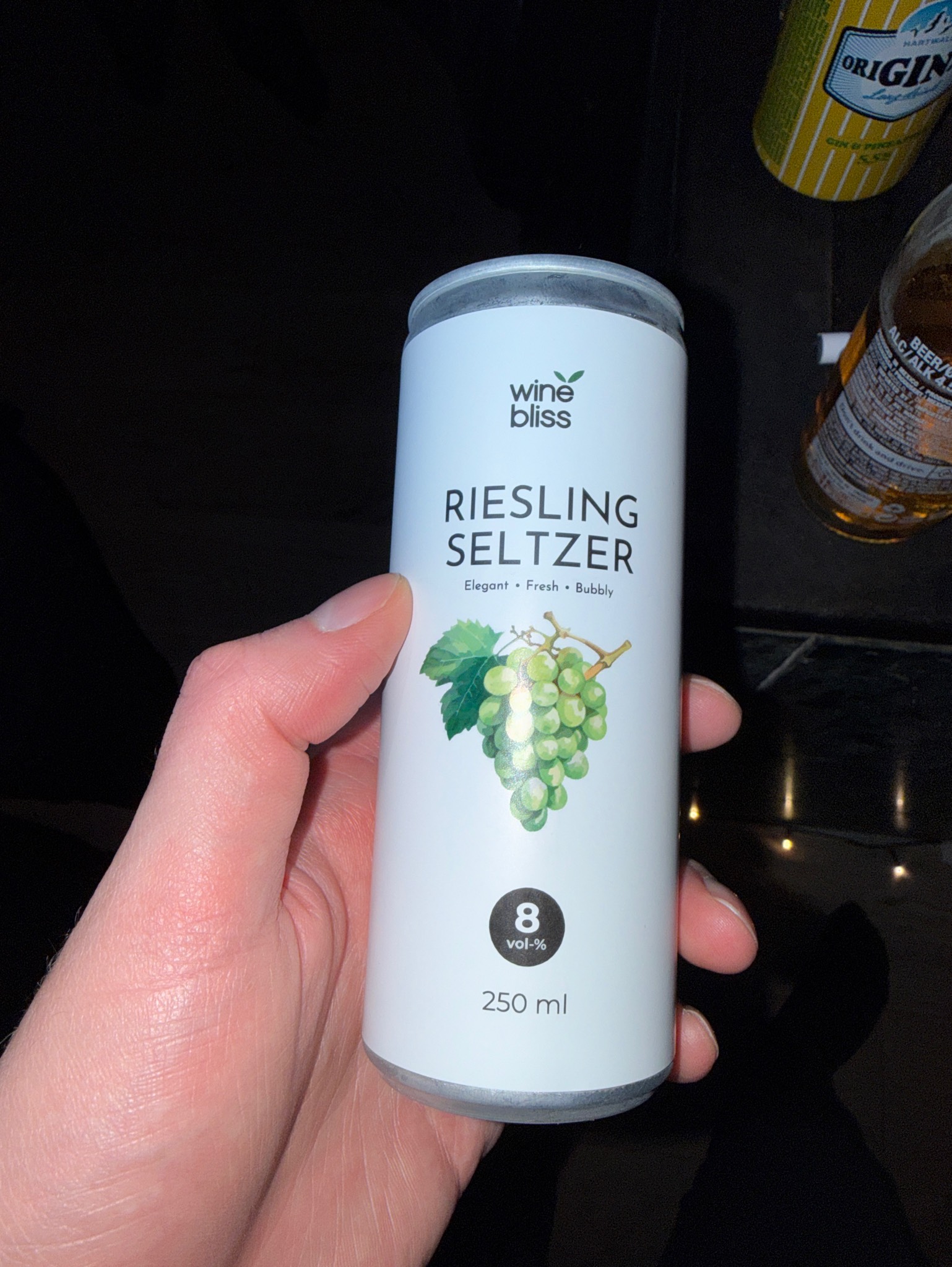 Wine Bliss Riesling Seltzer, MAP