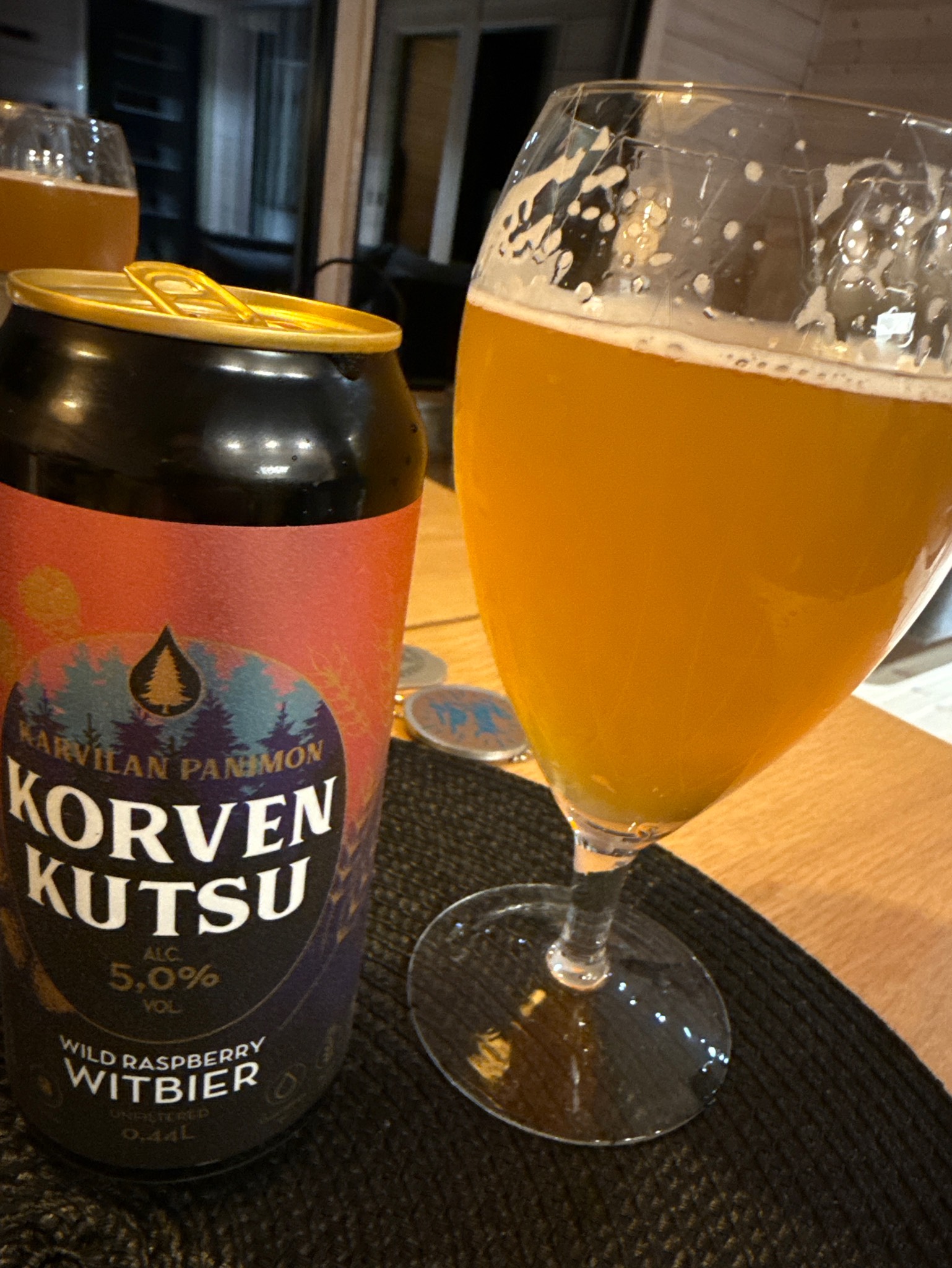 Korven Kutsu Wild Raspberry Witbier, Finland