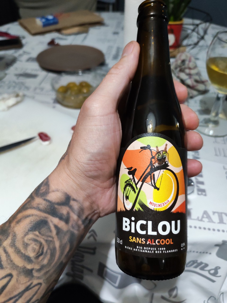 Biclou sans alcool, France
