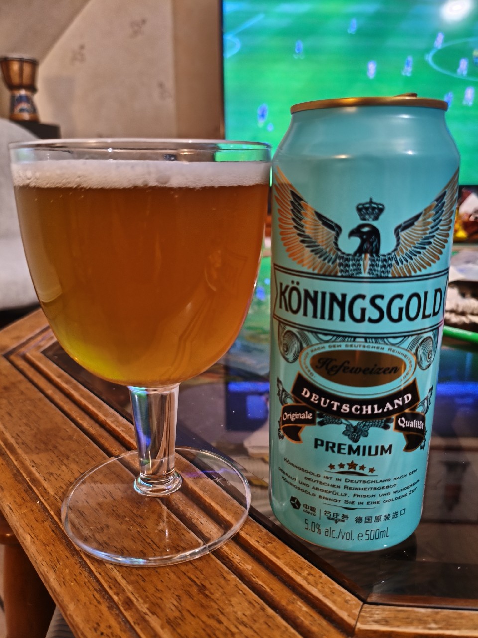 Köningsgold Hefeweizen, Ballsen