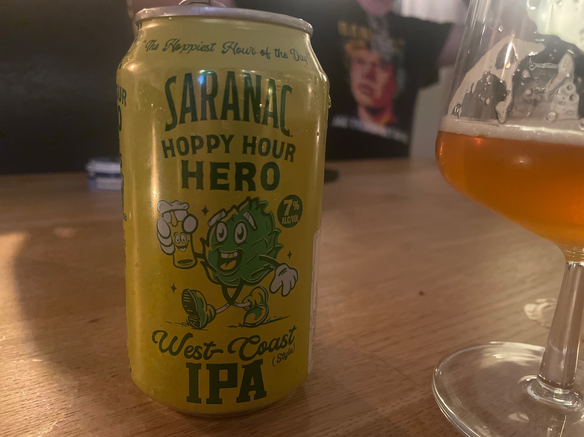 Hoppy Hour Hero IPA, Saranac Brewery